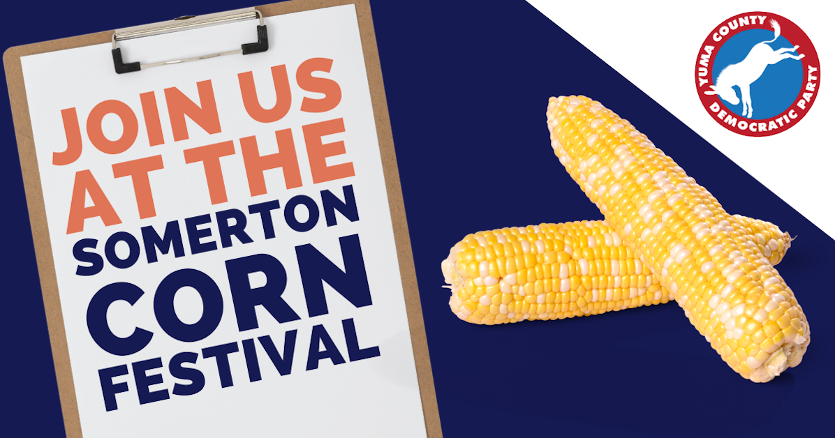 Join us at the Somerton Corn Festival · Project 15/30